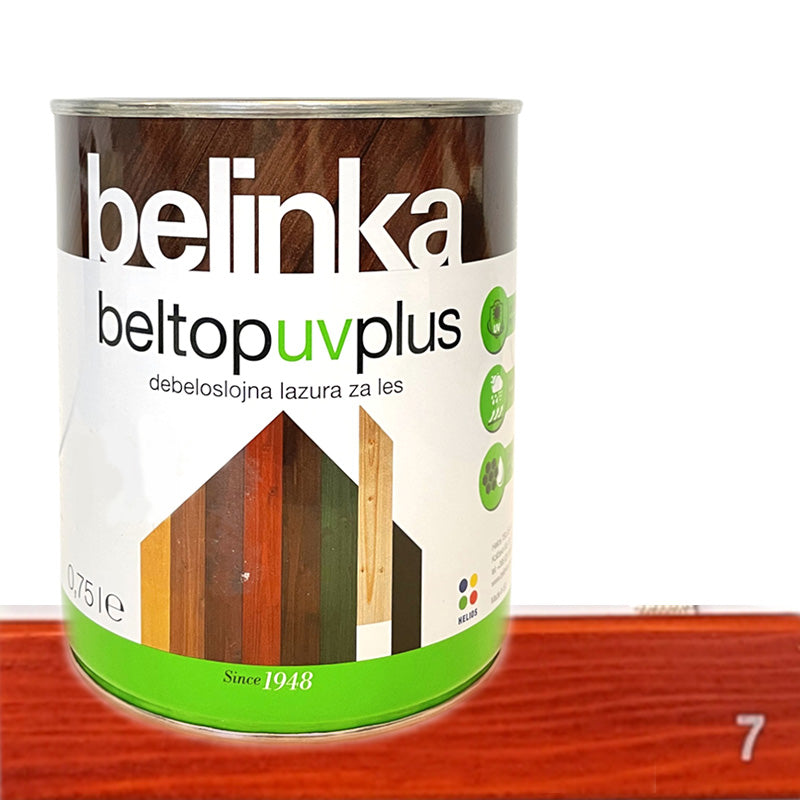 Beltop UV Plus thick-layer wood stain - 7 Mahogany