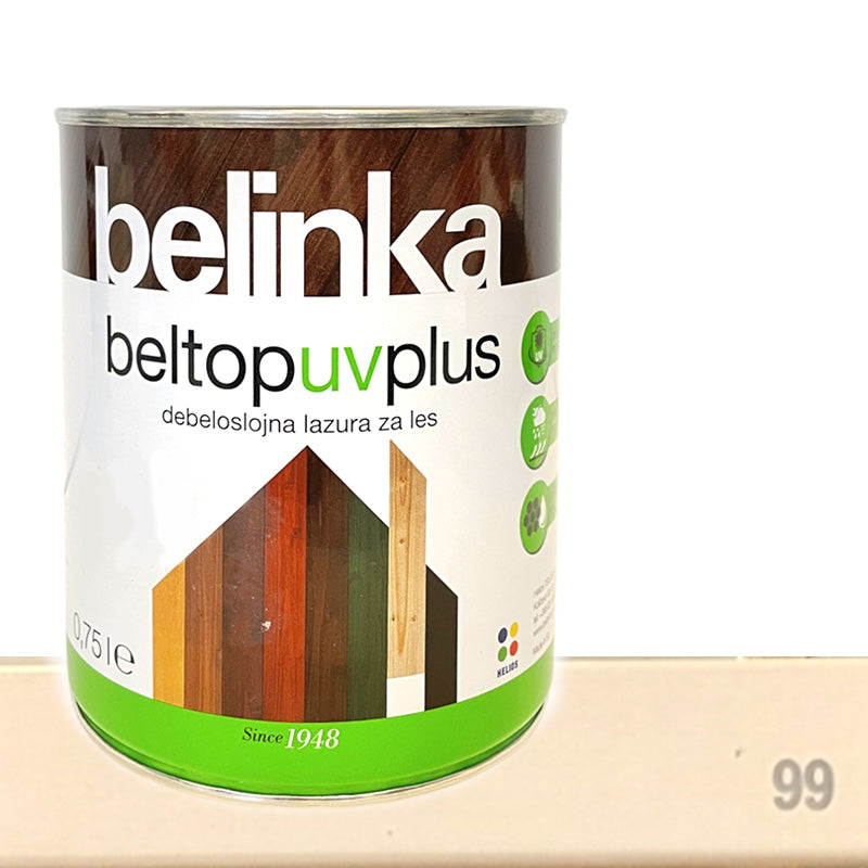 Beltop UV Plus thick-layer stain for wood - 99 White