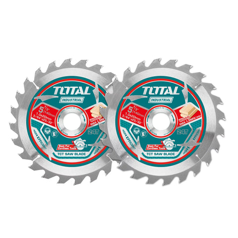 Set of ultra-thin saw blades TCT, 140mm /2pcs/ INDUSTRIAL (TAC2331403) TOTAL