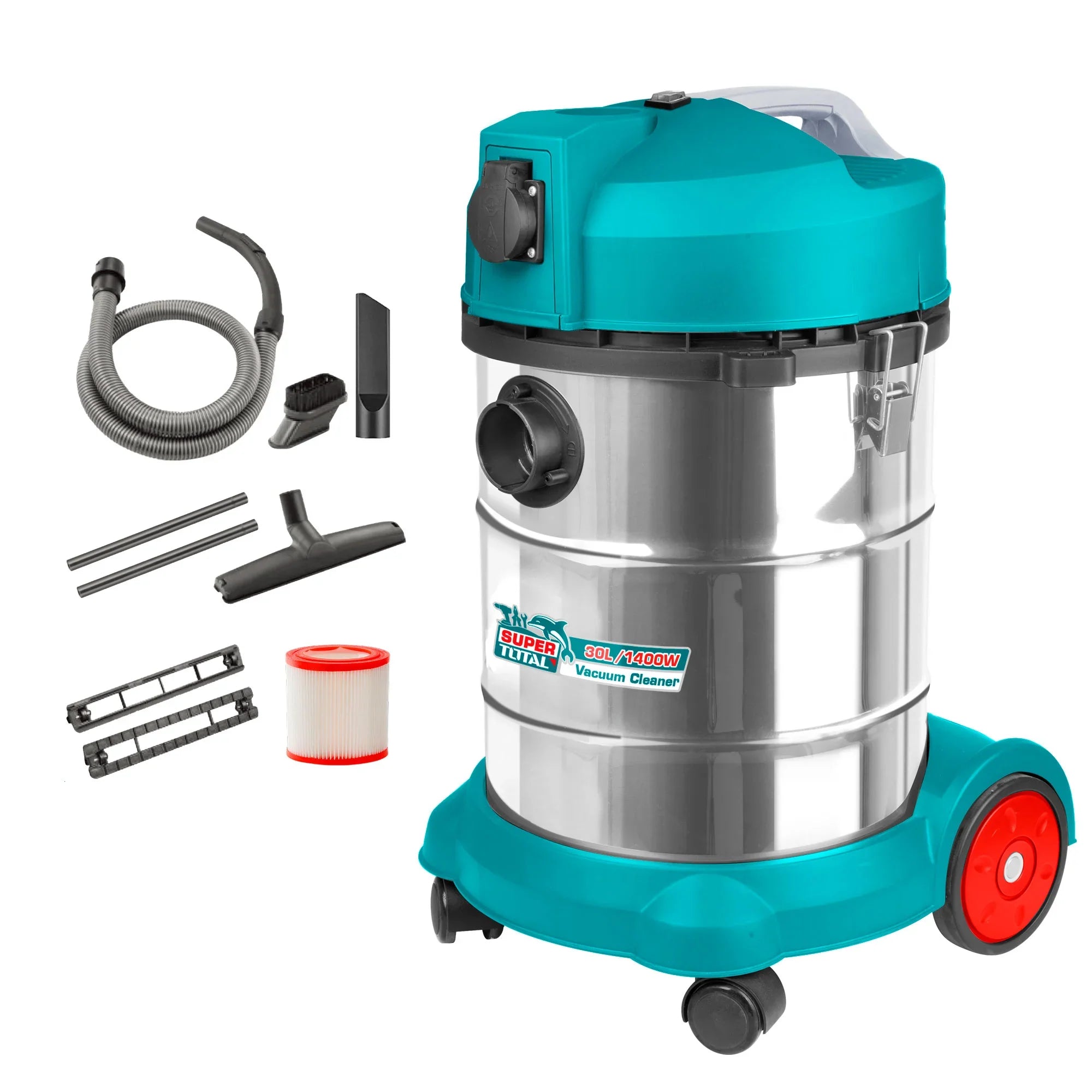 Vacuum cleaner 30L/1400W INDUSTRIAL (TVC14301) TOTAL