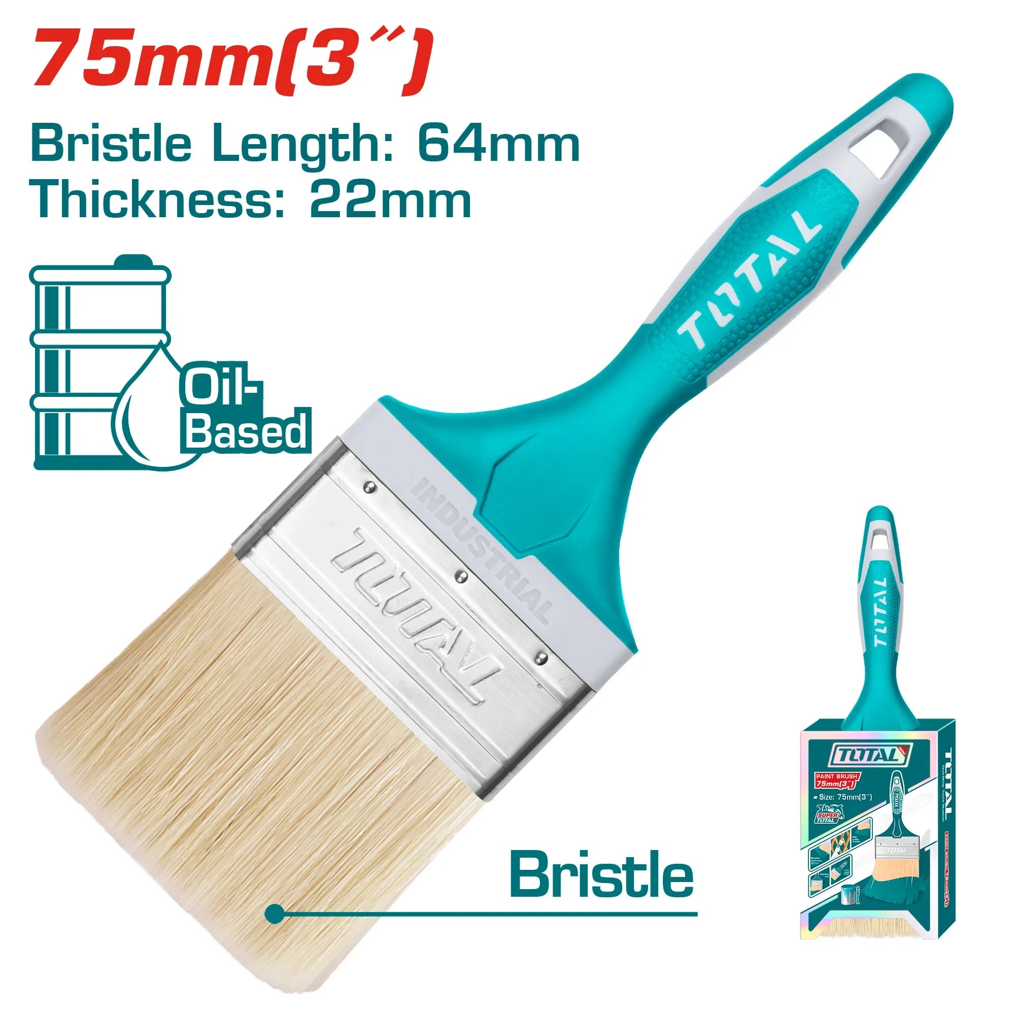 Brush 75mm / INDUSTRIAL (THT84036) TOTAL