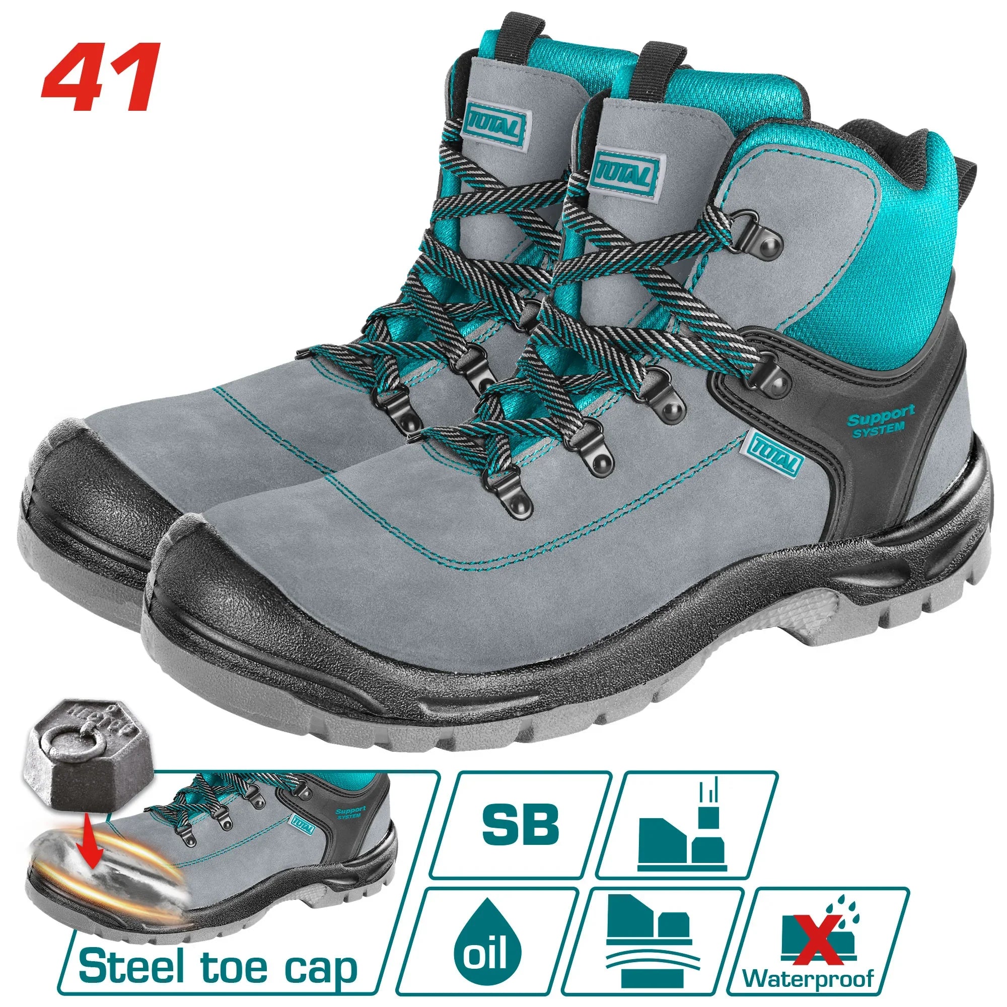 Safety boots 203 / 41 (TSP203SB.41) TOTAL