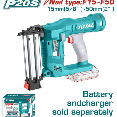 Cordless nailer 2.5n/s/ F15-50/P20S/ INDUSTRIAL (Without battery) (TCBNLI2028) TOTAL