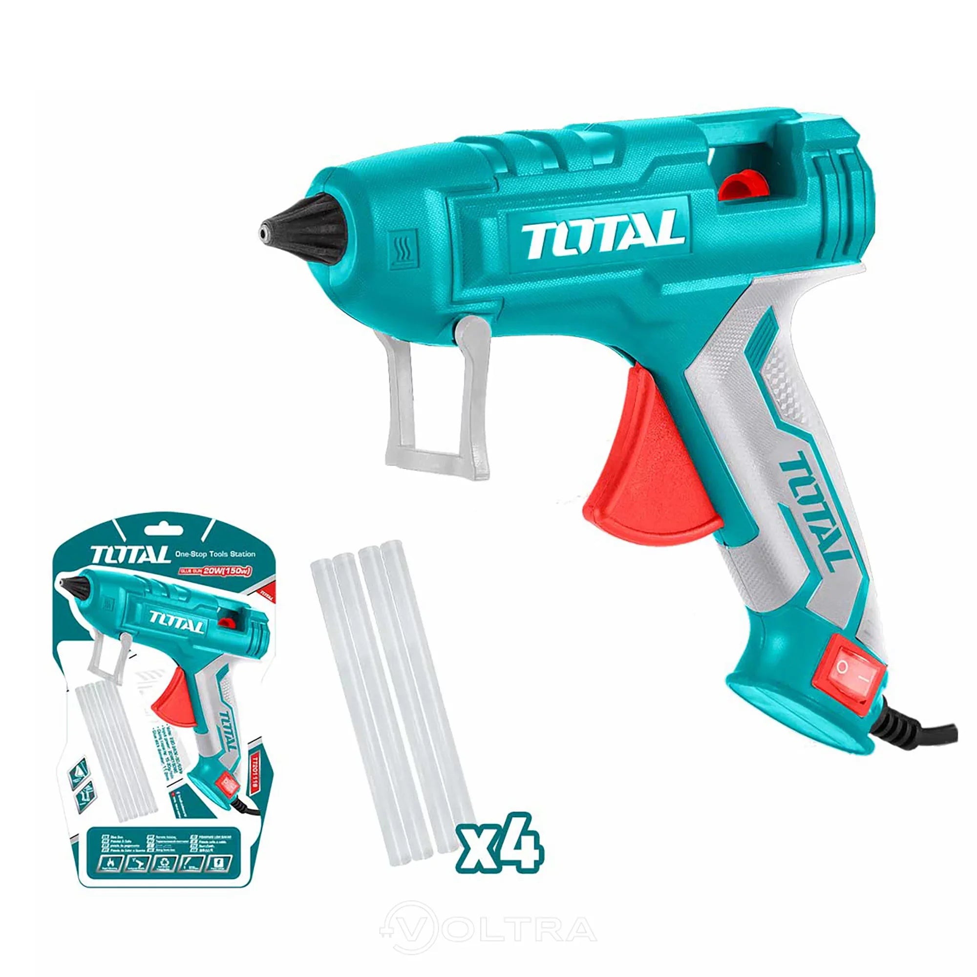 Glue gun 30W(220W)/ 30g/m / INDUSTRIAL (TT301116) TOTAL