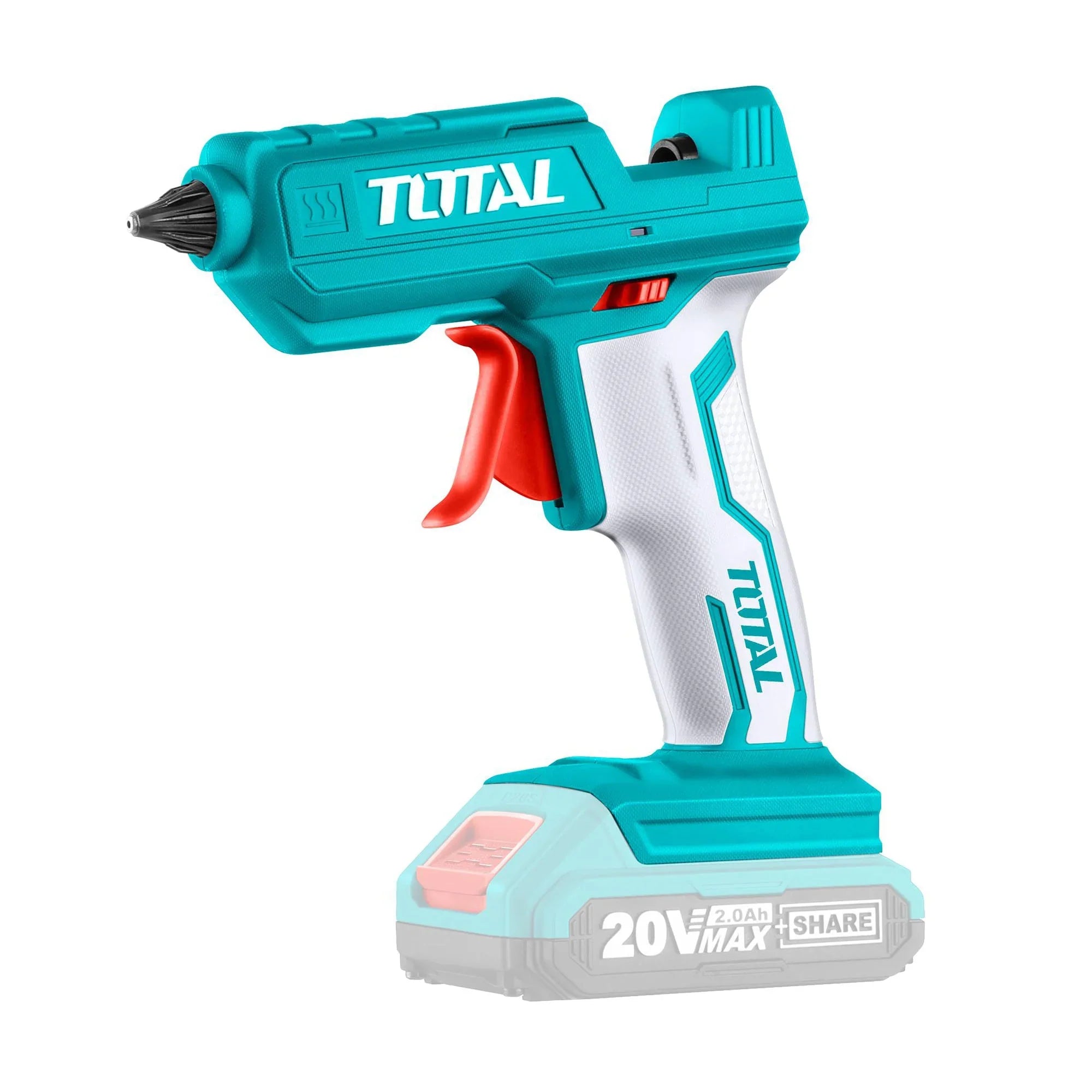 Cordless glue gun 20V/18g/m/P20S (No battery) (TGGLI2001) TOTAL