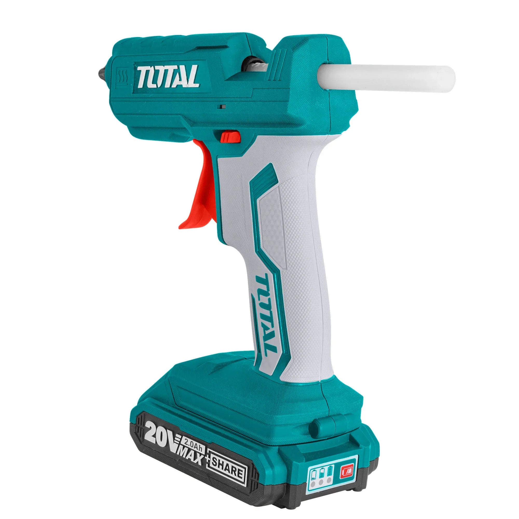 Cordless glue gun 20V/18g/m/P20S (No battery) (TGGLI2001) TOTAL