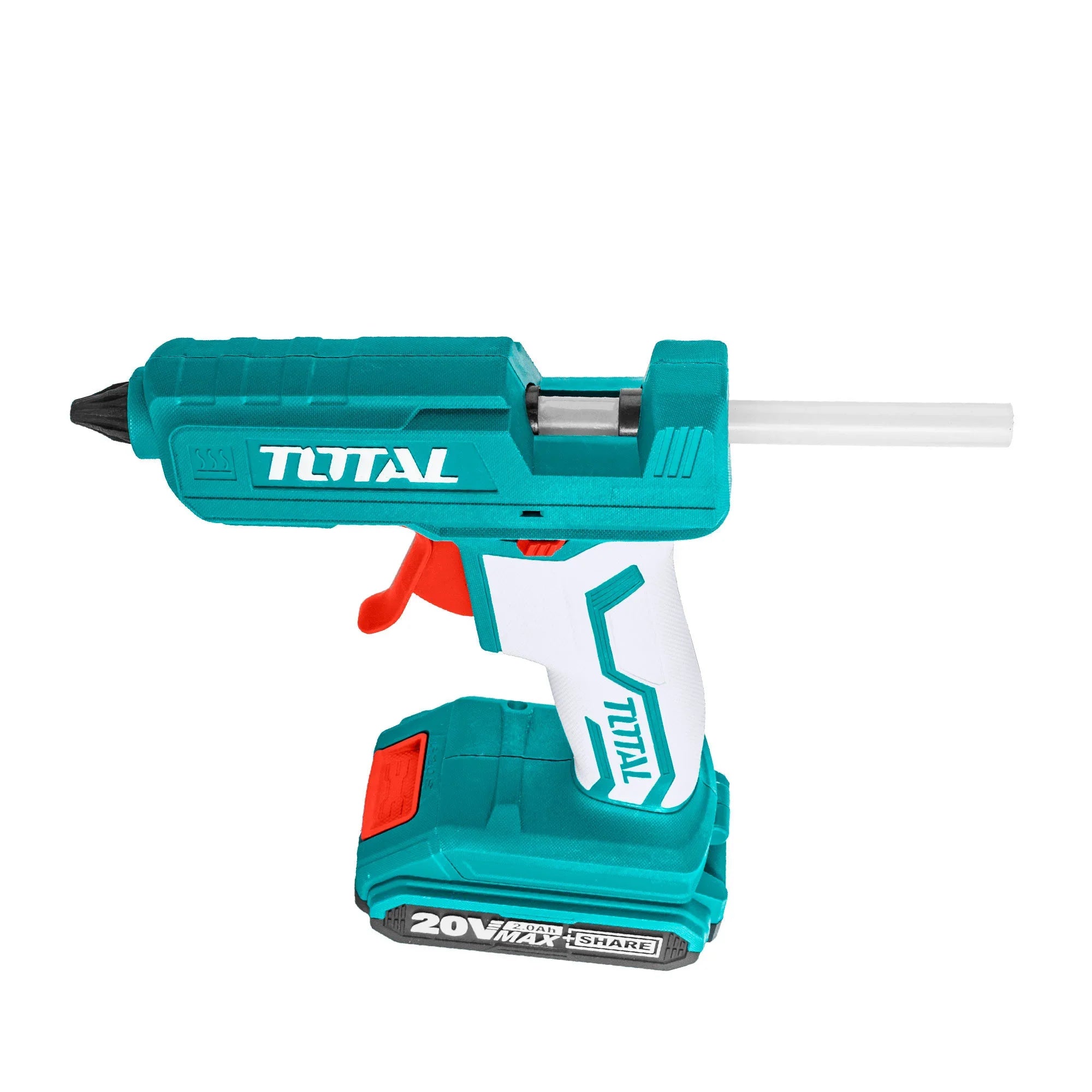 Cordless glue gun 20V/18g/m/P20S (No battery) (TGGLI2001) TOTAL