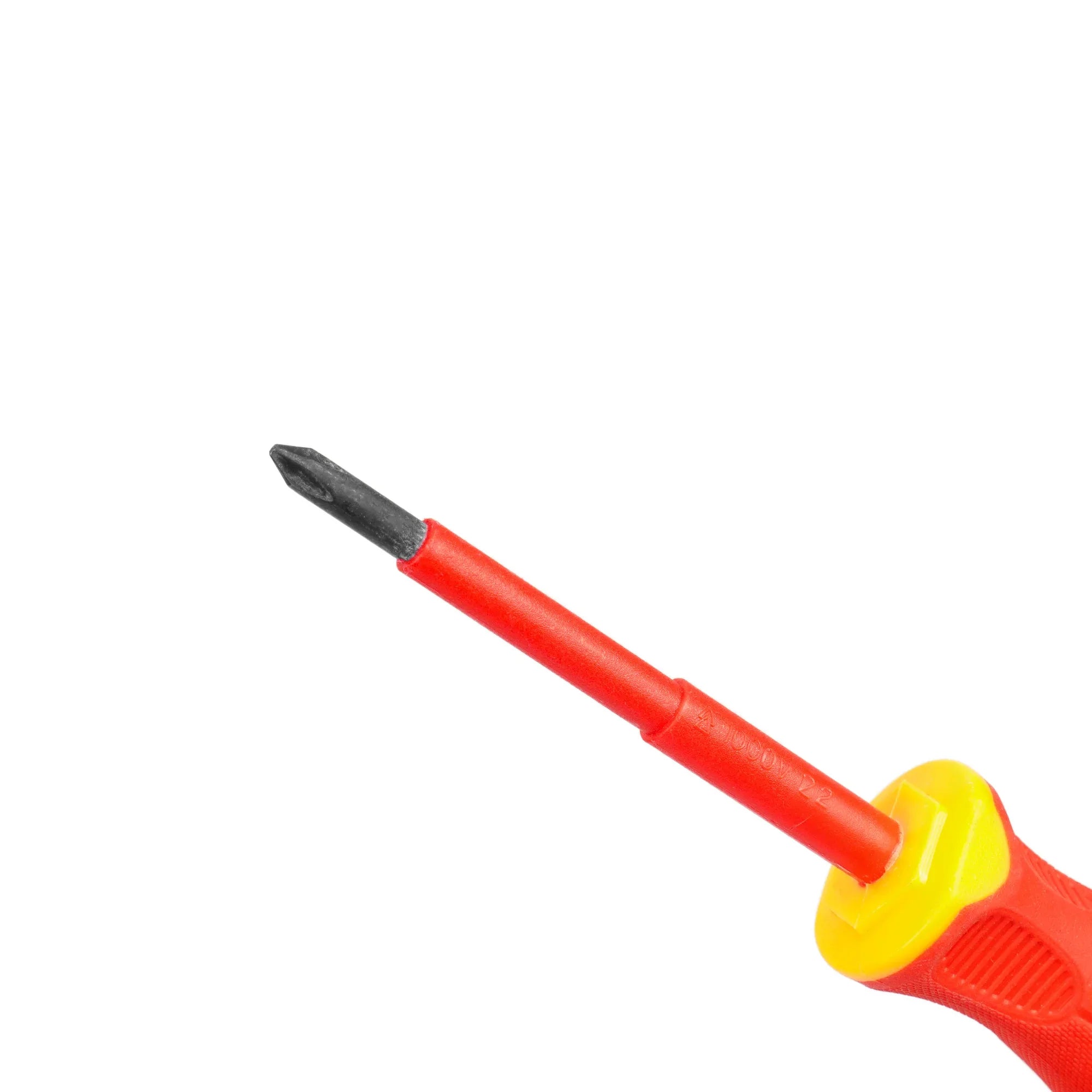 Insulated screwdriver SL5.5*125mm / INDUSTRIAL (THTIS5125) TOTAL