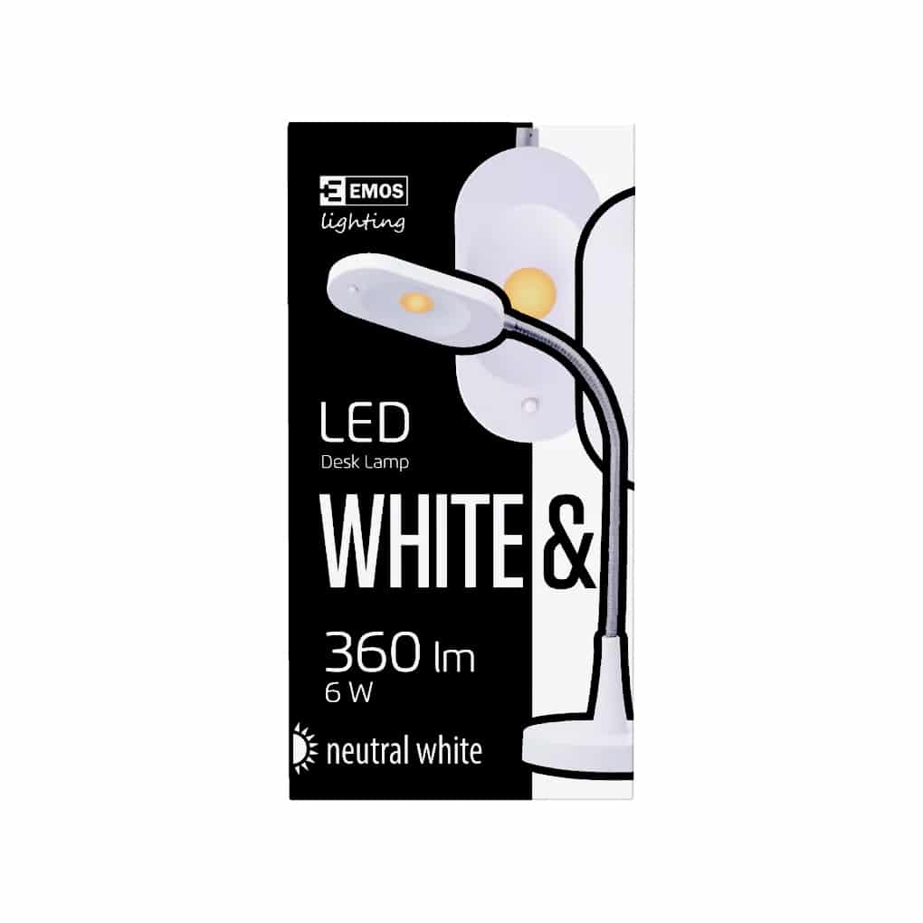 Table LED light with adjustable neck HT6105