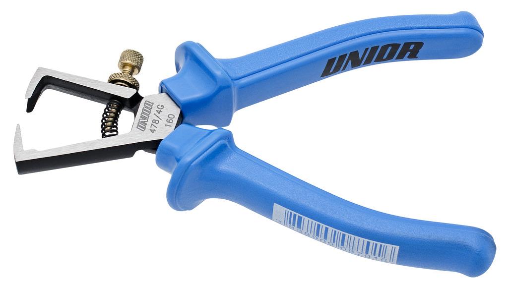 UNIOR PLIERS FOR REMOVING INSULATION Art.478/4G 160 mm (608701)