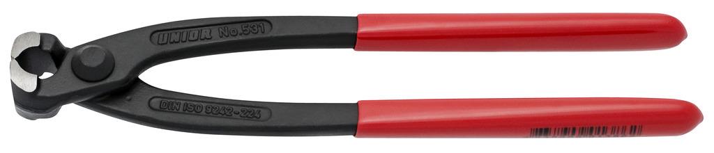 UNIOR PLIERS FOR CONCRETE REINFORCEMENT ART.531/4PR Insulated red. 224 mm (601386)