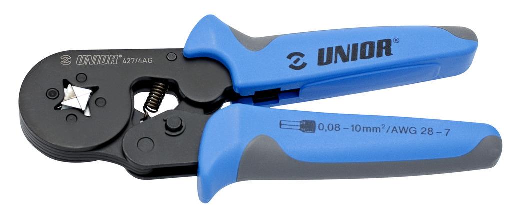 UNIOR CAB GRIP PLIERS. CONTACTS Art.427/4AG 0.08-10 mm2 (621550)