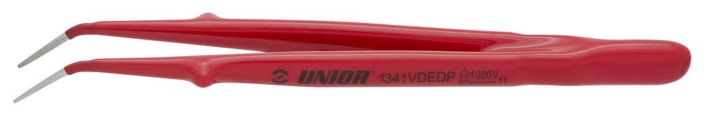 UNIOR TWEEZERS CURVED VDE Art.1341VDP 150 mm (616848)