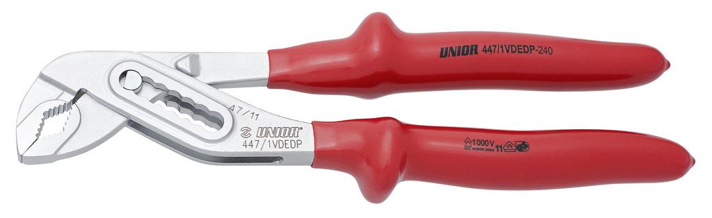 UNIOR PLIERS UNIVERSAL THREADED VDE BI Art.447/1VDEDP 240 mm (619199)