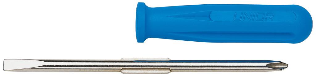 UNIOR DOUBLE SIDED SCREWDRIVER Art.636 PH2/1.0x6 mm/140 mm (608922)