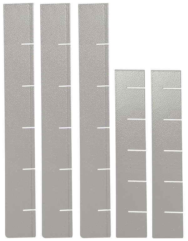 UNIOR PARTITIONS FOR NARROW DRAWERS Art.990NDP 5 pcs (625640)