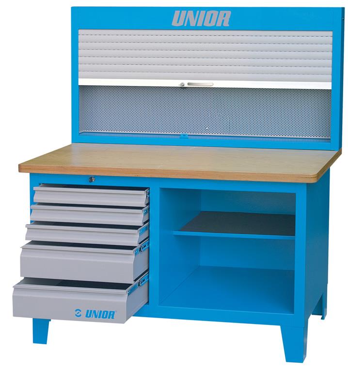 UNIOR COUNTER WORK ART.946ACR With cabinet and shutter. 1500x750x1665 mm (612331)