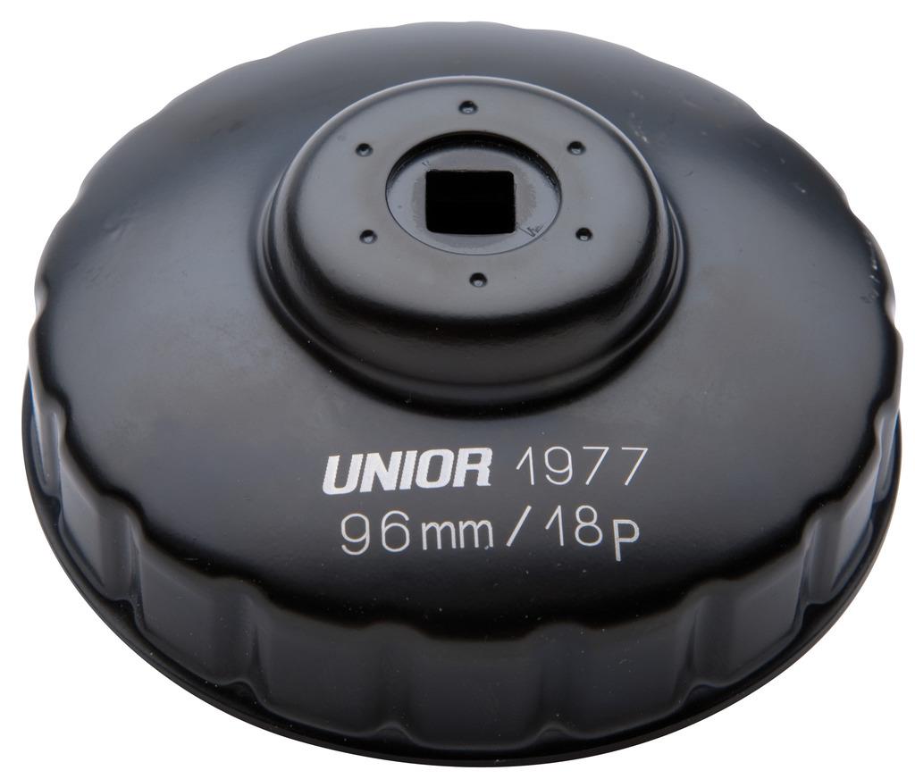 UNIOR OIL FILTER WRENCH 3/8" ART.1977/6 For tightening and loosening filters. 06P - 66 mm - ribbed (619258)