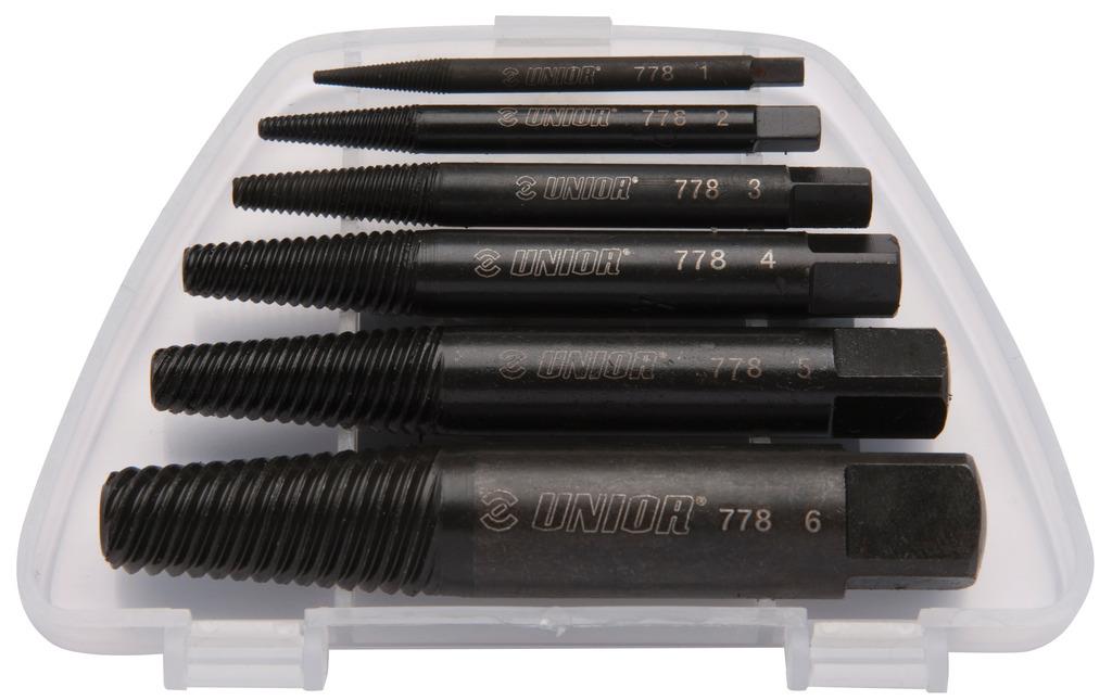 UNIOR SCREWDRIVERS LEFT PVC BOX Art.778/4PB 1-6/6 pcs (616821)