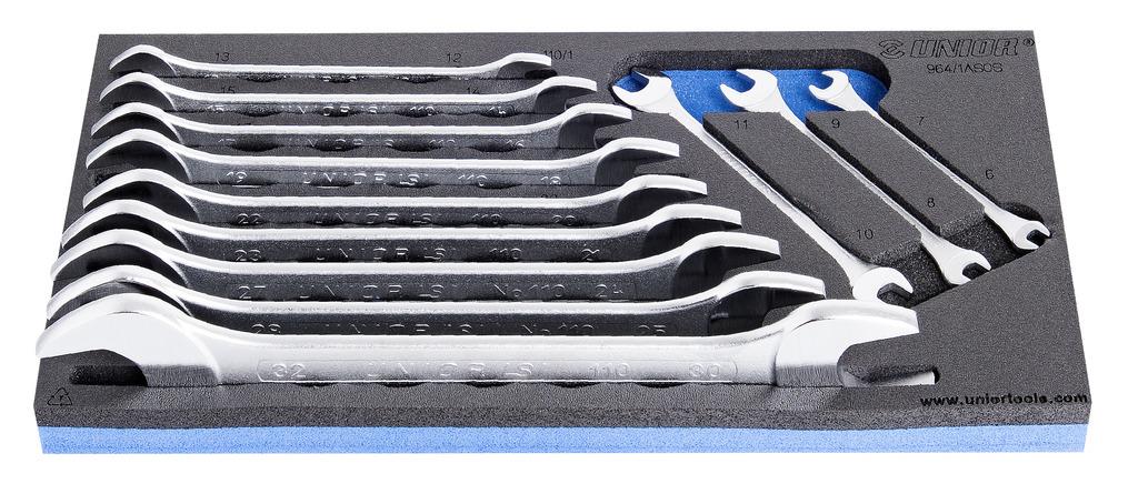 Unior open-ended wrenches in sos insert Art.964/1Asos 6-32 mm (621050)