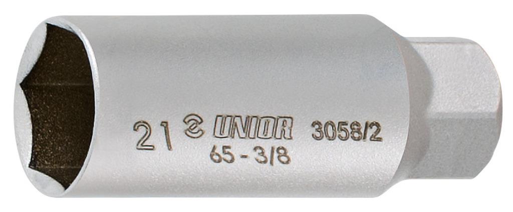 UNIOR SOCKET WRENCH 3/8" FOR TENKOS SPARK PLUG. Art.3058/2 16 mm (623215)