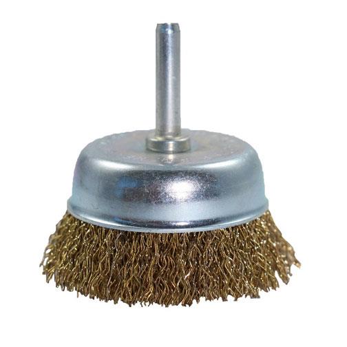 FRONT BRUSH WITH THORN For drilling machine, blister packaging. 65 mm