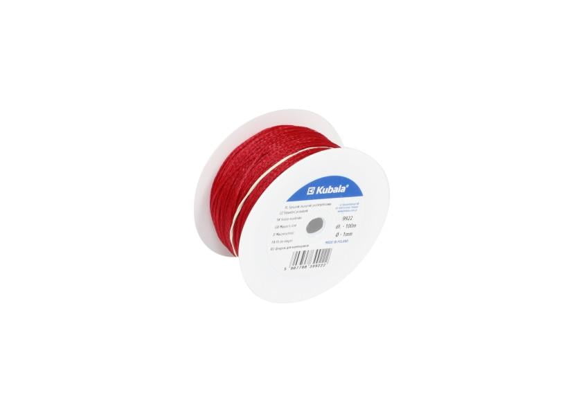 KUBALA MASON'S CORD Thickness of the cord 1.7 mm. Polyethylene. 50 m, red