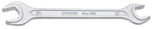 UNIOR WRENCH FORK SHORT Art.112/2 19x22 mm (602088)