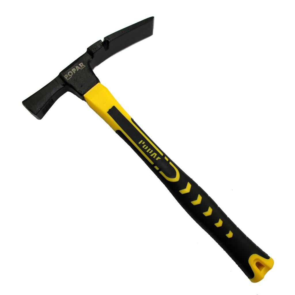 POPAR MASONRY HAMMER Fiberglass handle, plasticized, POPAR. 600 g