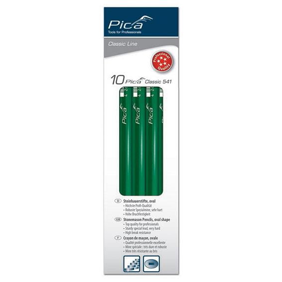 Pizza PENCIL KLASER In a box of 10 pcs. Green, 240 mm