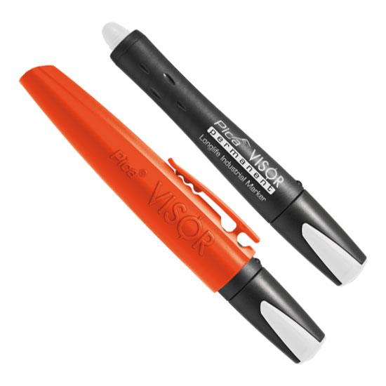 Pizza PENCIL VISOR PERMANENT Red