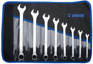 Unior ring spanners in case Art.120/1CT 8-22 mm (615475)