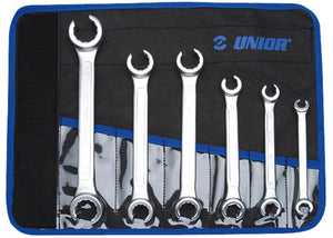 Unior ring spanners open curves in case Art.183/2CT 8-24 mm (615467)