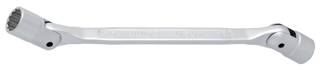 UNIOR WRENCHES, HINGED, DOUBLE SIDED Art.202/1 18x19 mm (609139)