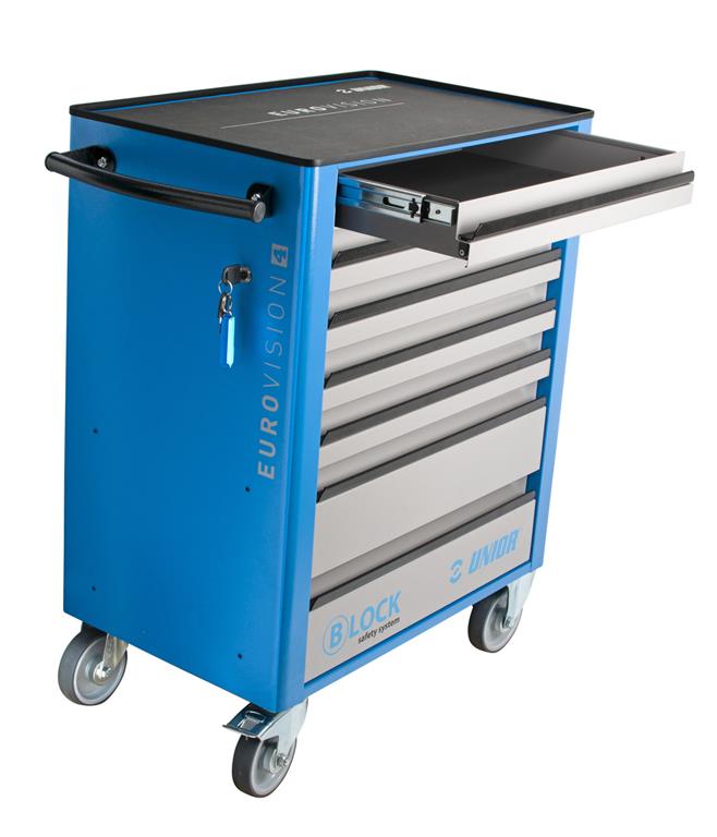 UNIOR TROLLEY FOR EUROVISION TOOLS WITH BLOCK S. Art.940EV4BLOCK 800x440x923 mm (625000)