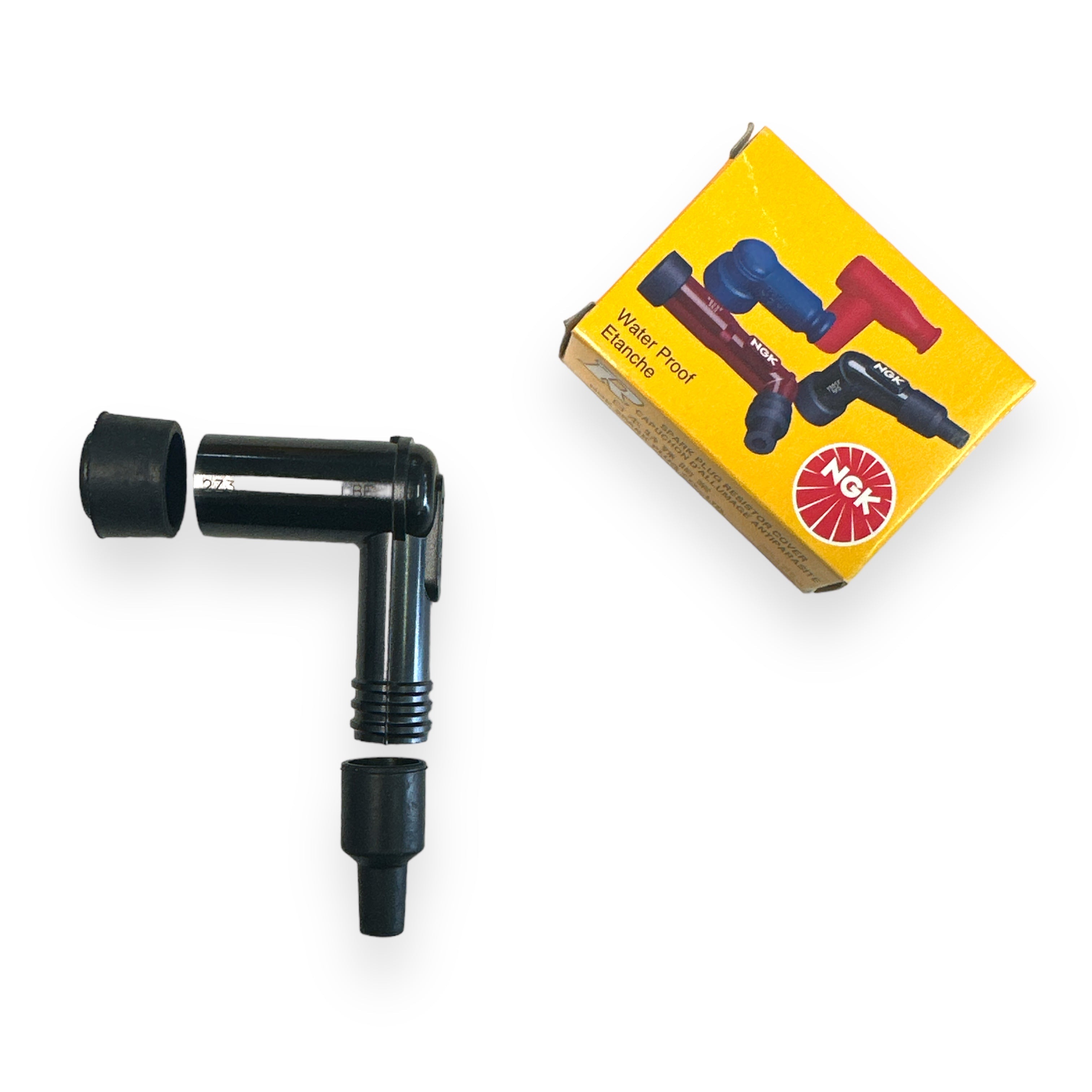 NGK LBE spark plug cap for Tomos