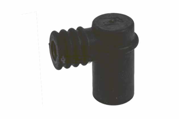 Rubber spark plug cap