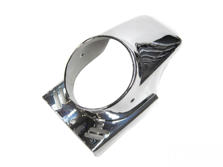 Round headlight cover Chrome universal