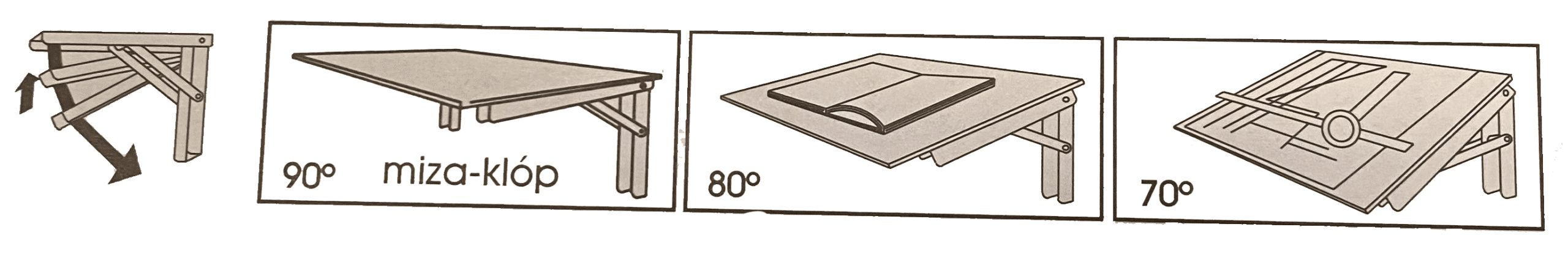 Movable wall bracket | Length 40 cm