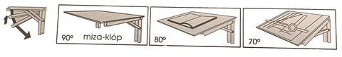 Movable wall bracket | Length 40 cm