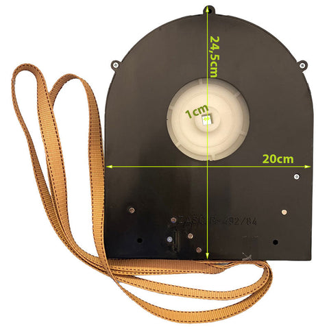 Mechanism for roller blinds and tape. P.492-84 