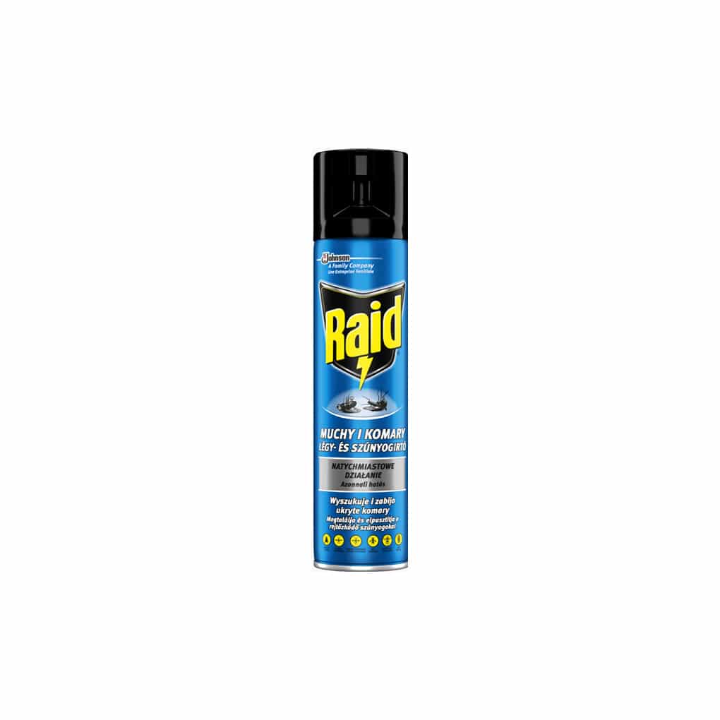 Spray against flies and mosquitoes