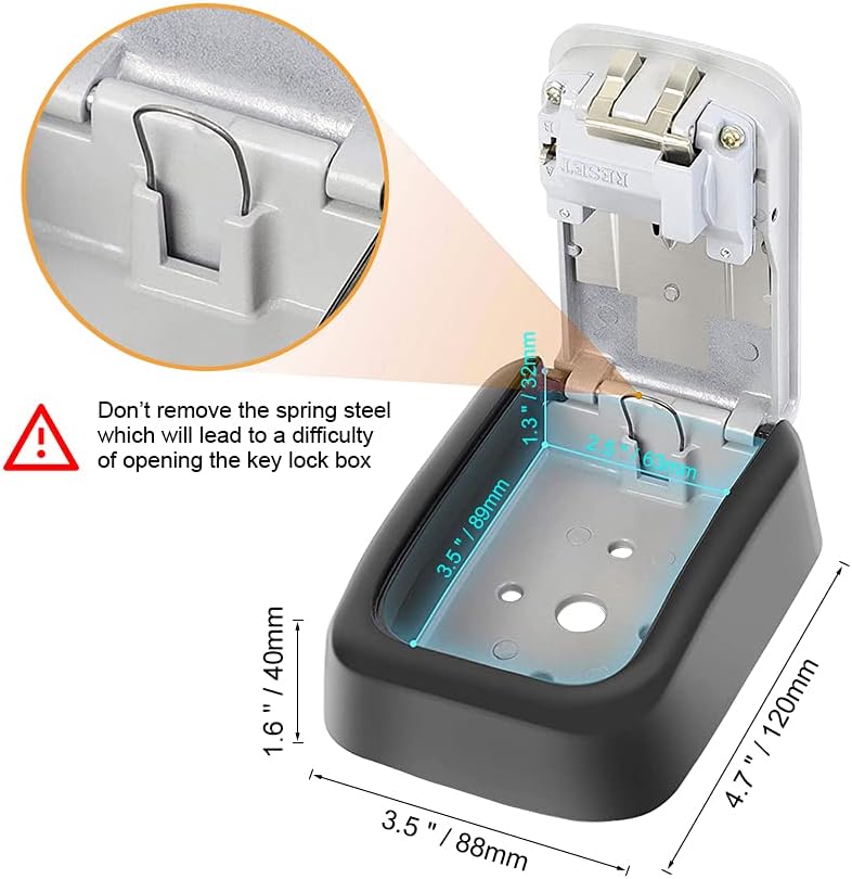 Coded key safe 