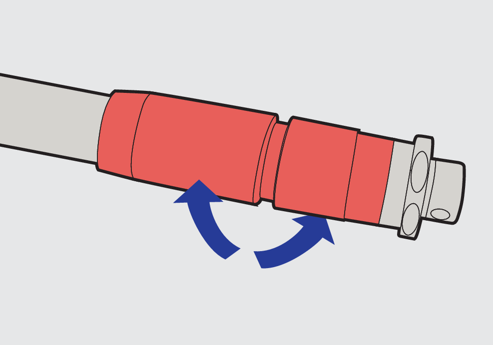 UNIOR Torque wrench Art.264 3/8'' 5-110 Nm (615486)