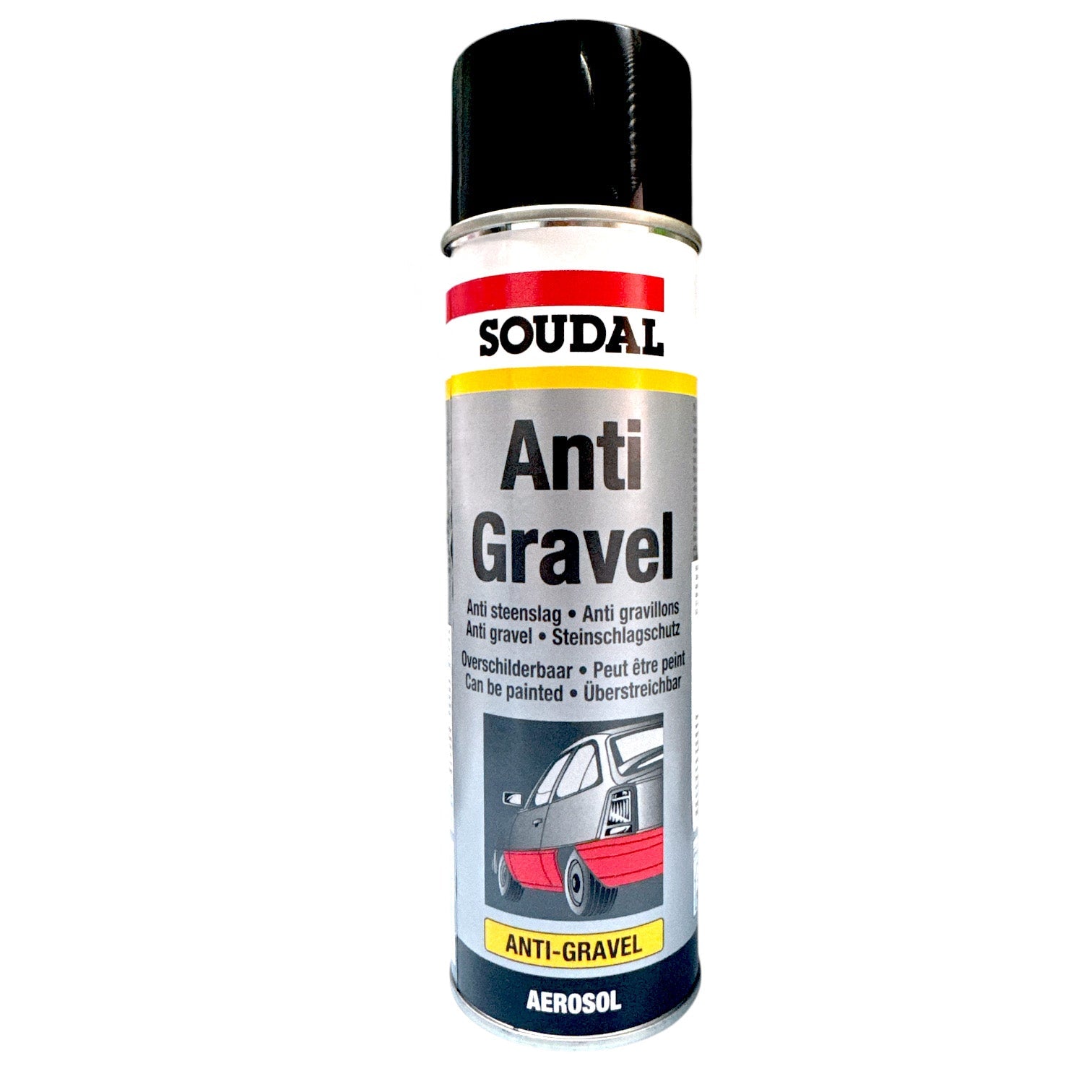 SOUDAL Floor protection in antigravel spray (Antigravel Aersol) 500ml Gray