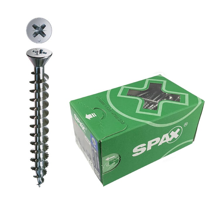 3x16mm Cross Spax wood screws 1000 pcs