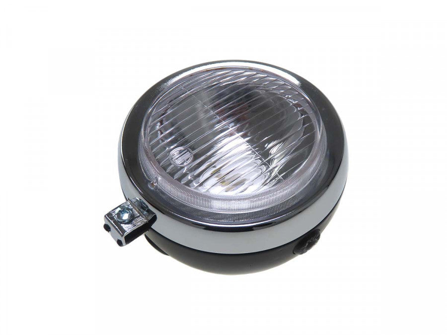 Light round 130mm black