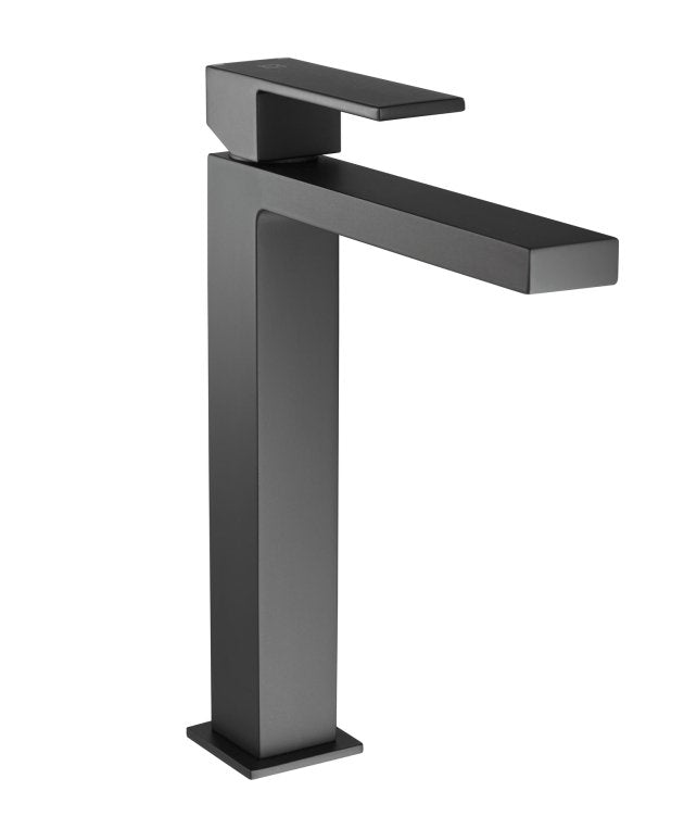 Unitas RAISED WASHBASIN FAUCET SQ Black q12B