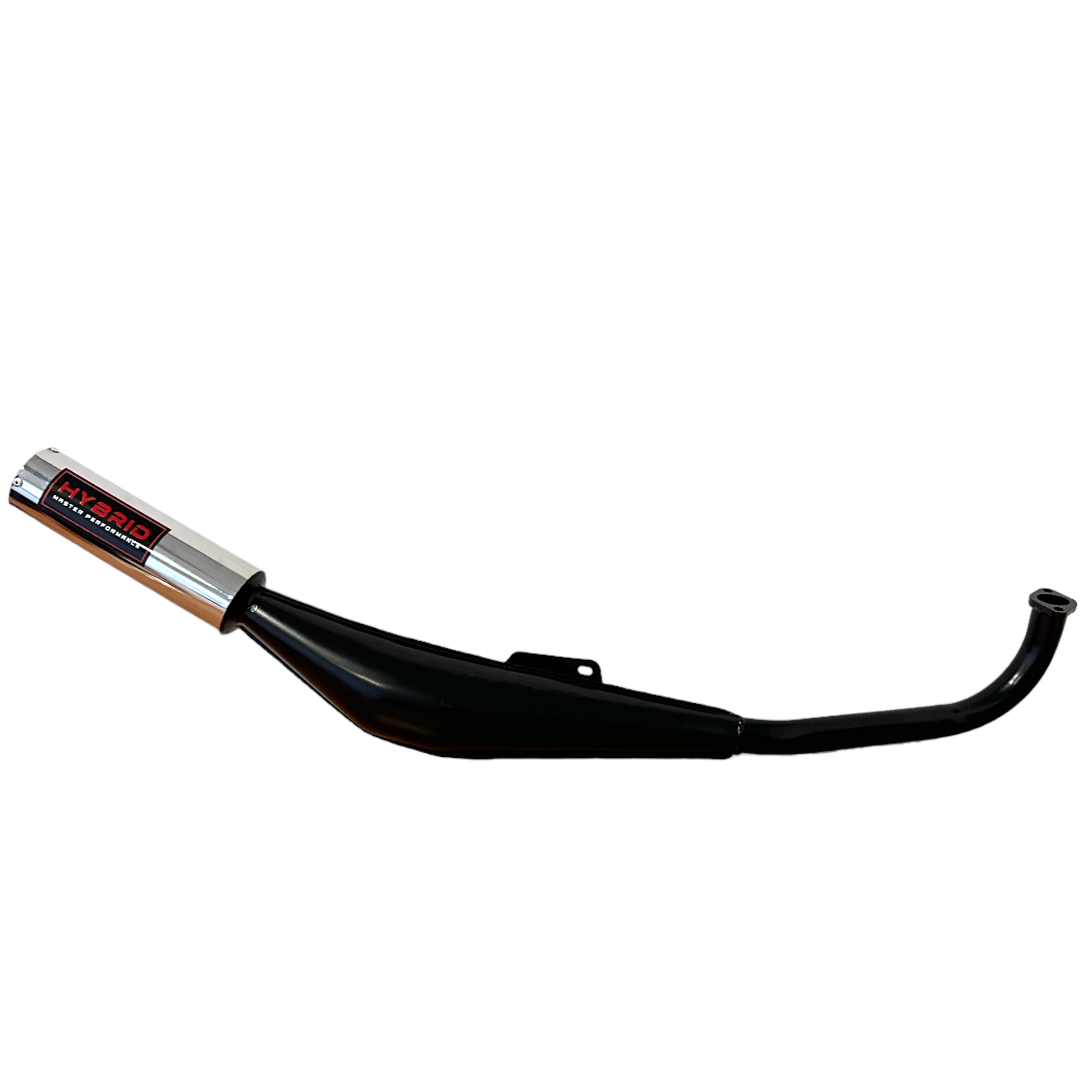 Exhaust Black/Chrome Hybrid Master Performance for Tomos A3, A35