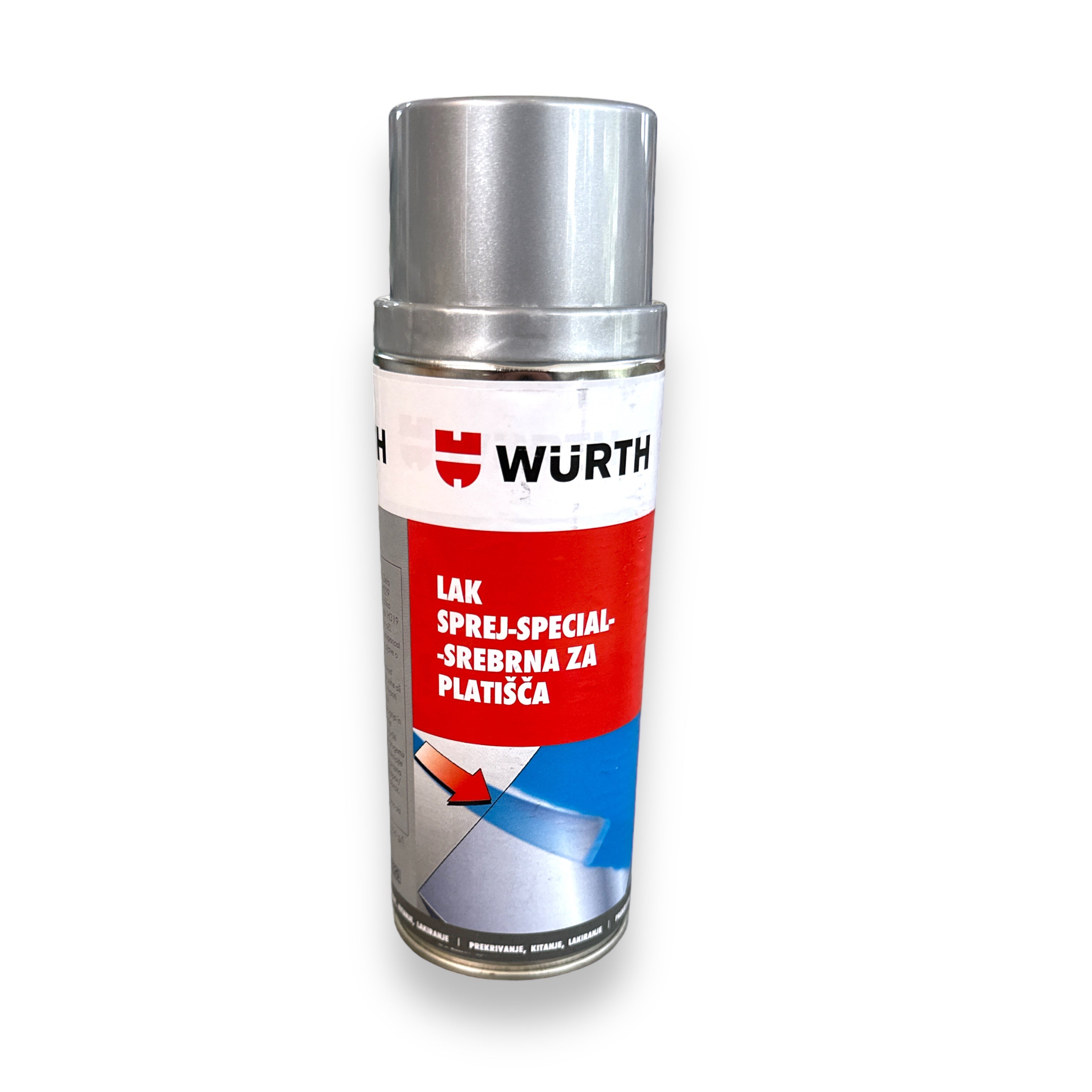 Varnish spray special for wheels Wuerth Silver